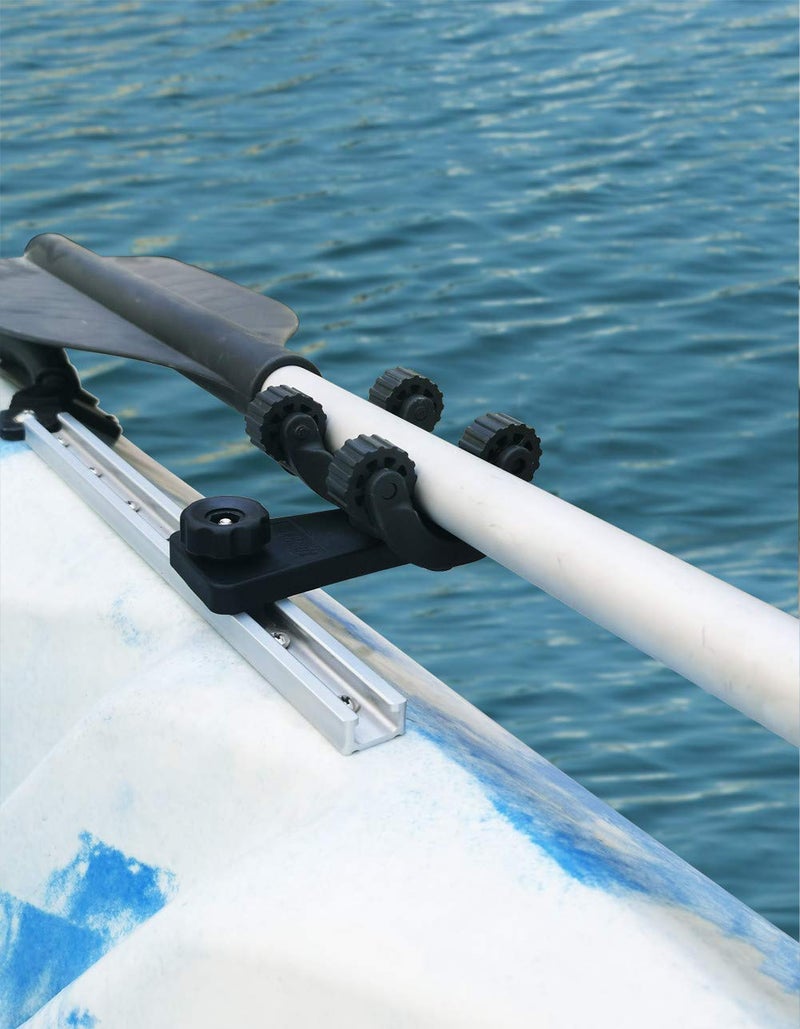 Brocraft Kayak Track Mount Paddle Holder/Kayak Track Paddle Clip/Paddle Holder Clips for Kayak - Image 4